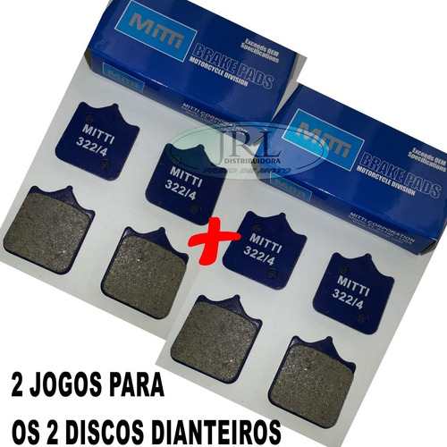 Pastilha De Freio Dianteira Ktm 990 Super Duke / R Ano 04-14
