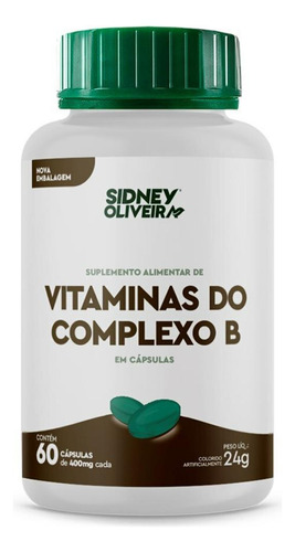 Vitaminas Do Complexo B 60 Capsulas