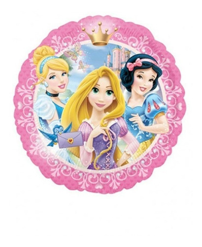 4 Globos Tres Princesas Rapunzel Blanca Ceni Met 18 Fiesta D