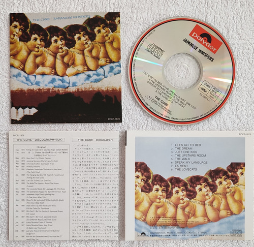 The Cure Japanese Whispers Japan Edition 