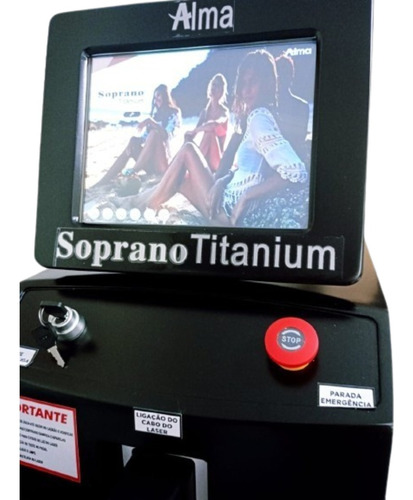 Aparelho A Laser 808 Soprano Titanium Alma Profissional
