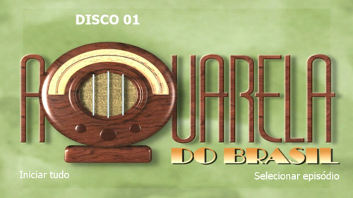 Dvd Minissérie Aquarela Do Brasil Em Hd Com Menu Marco Ricca