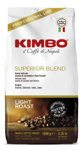 Cafe Italiano Kimbo Grano Entero Superior Blend 1kg