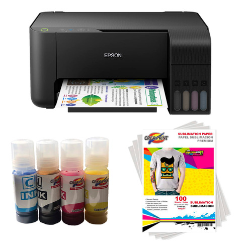 Impresora Epson Para Sublimacion Multifuncional Papel/tinta