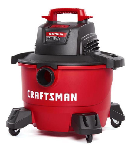 Aspiradora Craftsman Cmxevbe17584 22.5l Roja/negra 120v 60hz