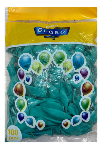 100 Globos Latex Para Bodas Y Fiestas 10 Pulgada Elige Color Color Azul Petróleo Estrellas