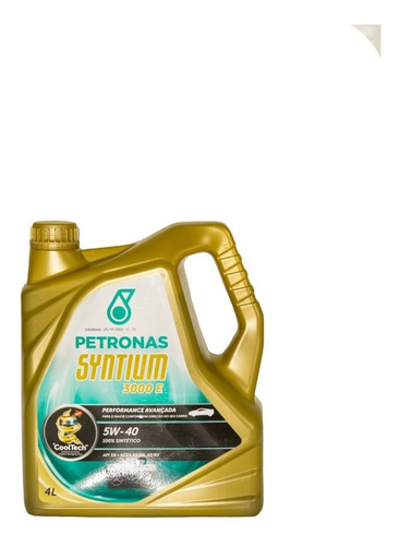 Aceite 5w40 Sintético Petronas Syntium 3000 E 4 Lt