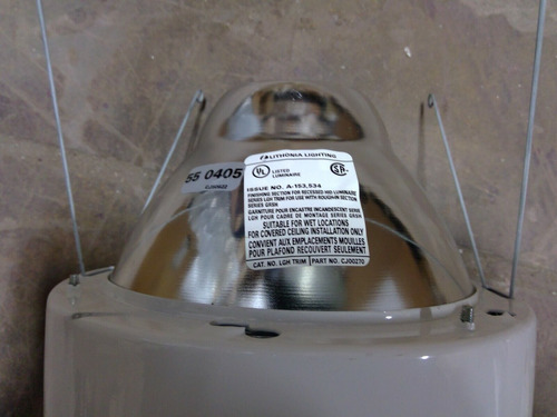Lithonia Lghz 50m 7fw T73 Trim 50w Downlight Lens **free Bby