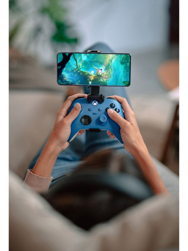 Joystick inalámbrico Microsoft Xbox Wireless Controller Series X|S shock blue