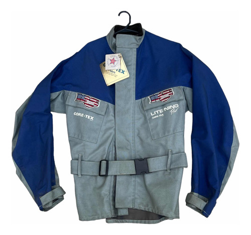 Campera De Moto Americana Gore Tex Impermeable Talle M