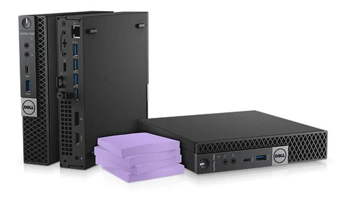 Cpu + Monitor Dell 3070 Mini Core I3 9ger 4gb 120gb Ssd Novo