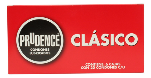 120 Condones Prudence Clásico Lubricados, Preservativos