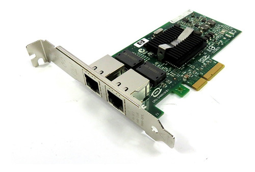 Placa De Red Hp Nc360t Dual Port Gigabit Ethernet Pcie X4