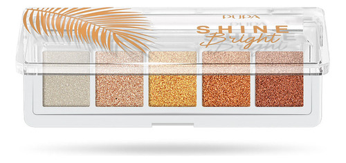 Paleta De Sombras Pupa Shine Bright Eye Palette