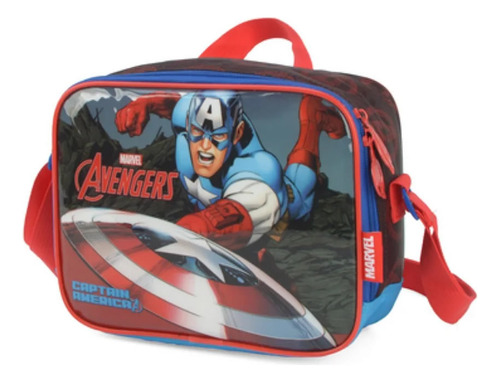 Lancheira Luxcel Avengers Vermelho La38043ag0400un 34520