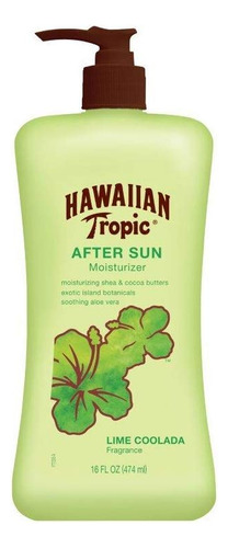 Hawaiian Tropic Hidratante After Sun Coolada De Lima, 16 Onz