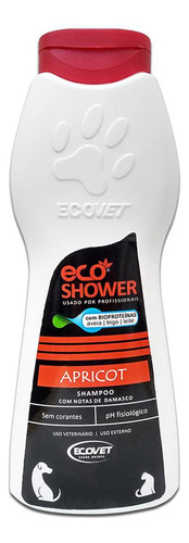 Shampoo Eco Shower Apricot 500ml Ecovet