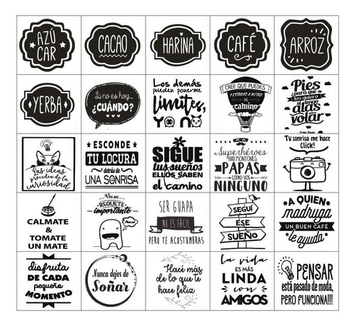 250 Plantilla Frases Vinilo Sublimacion Tazas Remera Frascos