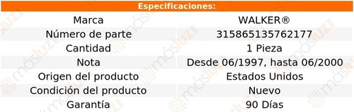 Sensor Map Nissan Maxima 3.0l V6 97/01 Walker