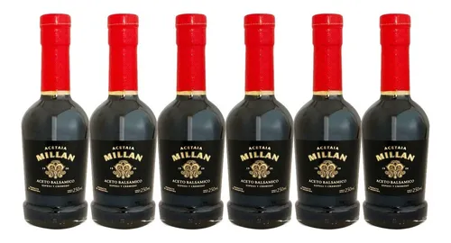 comprar Aceto Balsamico Millan Laur 250 Ml X 6 Unidades 