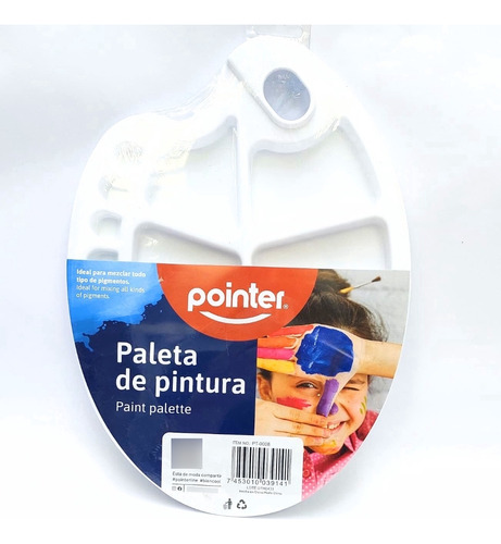 Paleta Plastica Para Pintura Pointer 