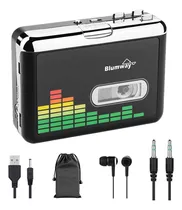 Comprar Blumway Cassette Player Mp3 Converter Usb, Reproductor De Cassette Convertidor Mp3 Portátil, Reproductor De Cinta De Cassette De Música De Audio A Convertidor Digital Con Auriculares, Sin Necesidad De