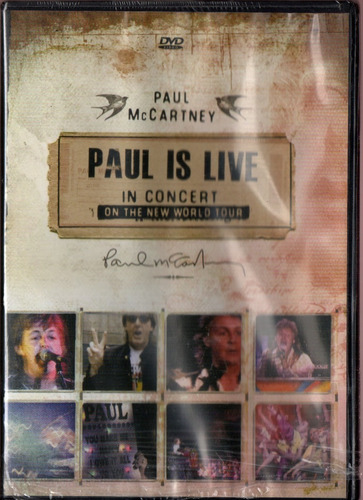 Dvd Paul Mccartney - Paul Is Live In Concert