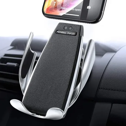 Soporte Celular Auto Cargador Inalambrico Wireless 2 Soporte