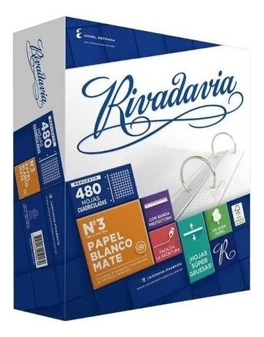 Repuesto Rivadavia X 480 Cuadriculadas Banda