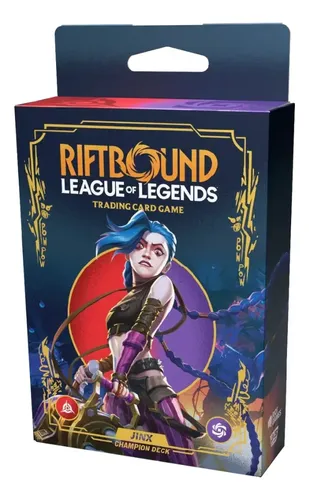 Champion Deck Jinx Riftbound: League Of Legends Tcg | MercadoLivre