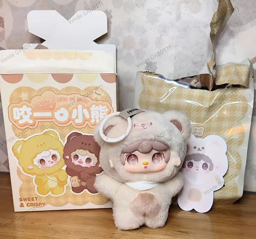 Muñeca Peluche Yooki V4 12 Cm - Original- Tipo Labubu