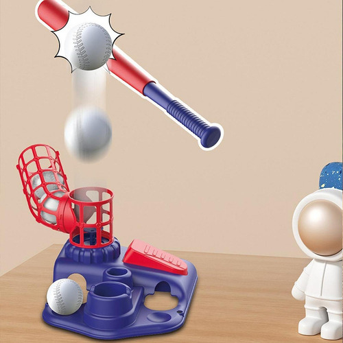 Máquina De Lanzamiento De Béisbol Para Niños, Juegos Azul