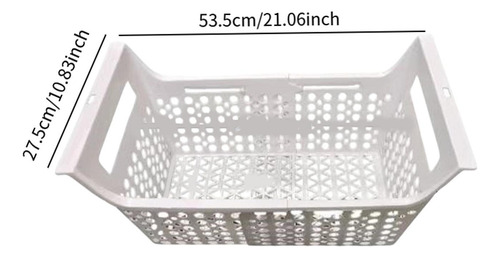 Canasta Del Congelador De Cofre Con Manijas Ancho 27.5cm