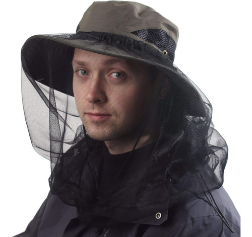 Sombrero De Apicultores Mosquito Head Net Para Exteriores Pr