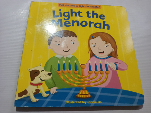 Light The Menorah Libro Infantil En Inglés Judío Judaísmo 