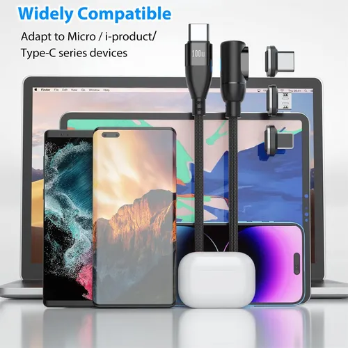 Endlesshine 90 Pro Magnetic Charging Cable Fast Charging,ma.