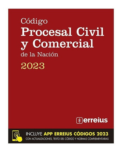 Codigo Procesal Civil Y Comercial De La Nacion 2023 - Full