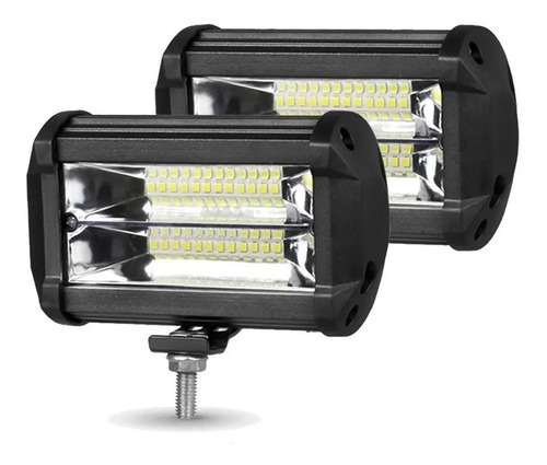 Pack 2 Focos Neblineros Led 72w  Expansion Auto Moto