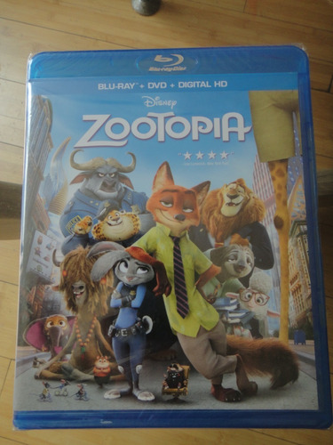 Disney Zootopia Blu Ray Sellado Usa