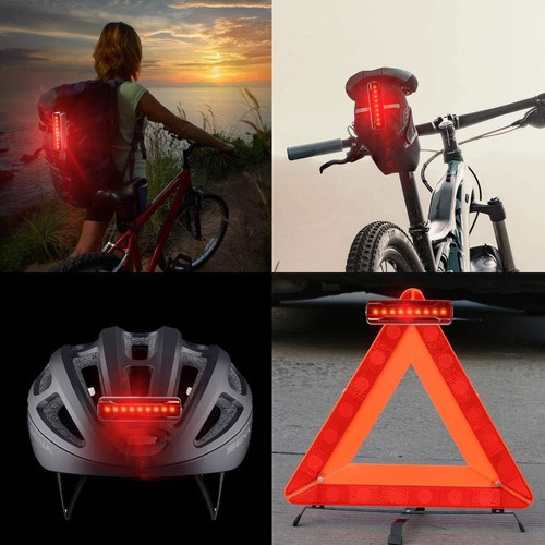 Luz Bicicleta 1000lm Con Luz Trasera Recargable Y Resistente