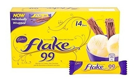Cadbury Flake 99 Por 114 G De Chocolate 14 Pack - Pack De 4