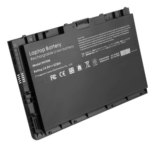  Bateria Para Laptop Hp Elitebook Bt04xl Folio 9470, 9470m