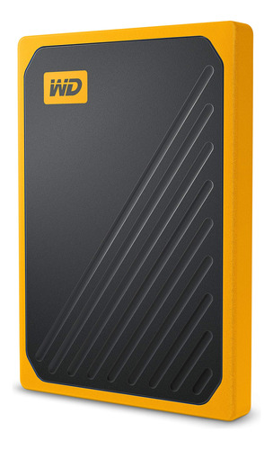 Wd 500gb My Passport Go Ssd Amber Portable External Storage,