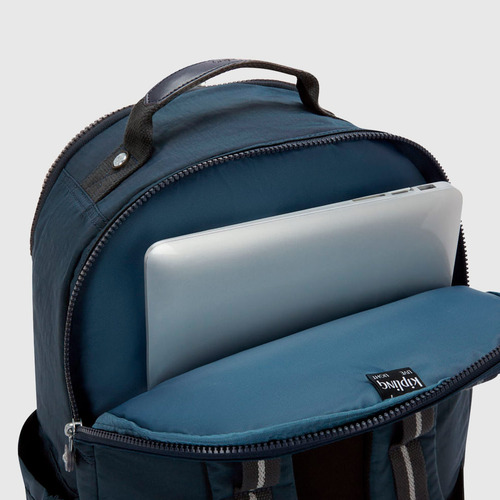 Mochila Kipling Seoul College Extra Azul I63504dx