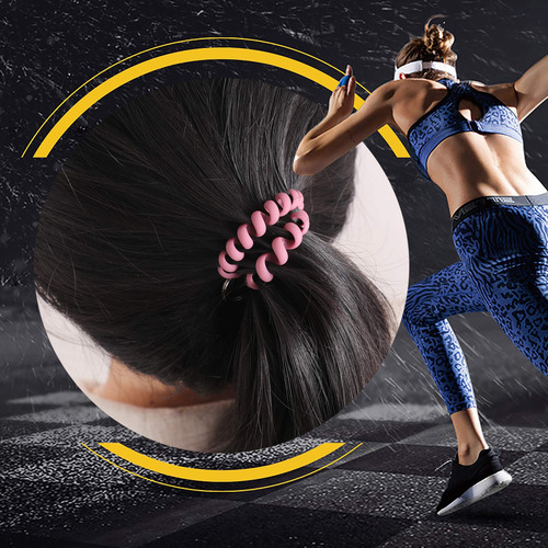 6 Pulseras Elásticas Con Llavero De Muñeca Para Gimnasio Y S