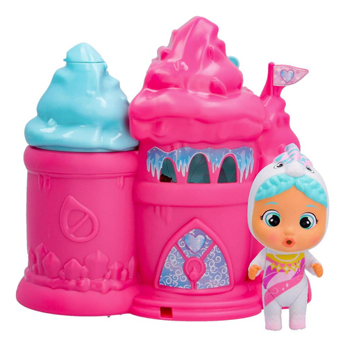 Playset Bebes Llorones Castillo De Cristal De Elodie