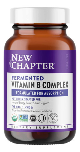 Nuevo Capítulo Complejo De Vitamina B, Complejo De Vitamina