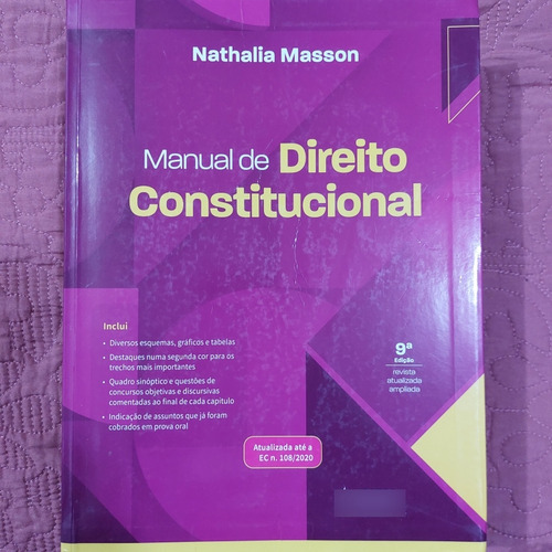 Manual De Direito Constitucional Nathalia Masson Edição 2021