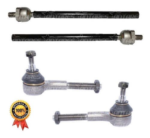 Kit Brazo Axial + Terminal Dir Peugeot 207 Compact 1.4 07-11