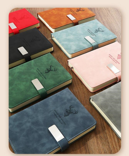 2 Cuaderno Forrado Tapa Dura Para Regalo Escolar,360 Páginas